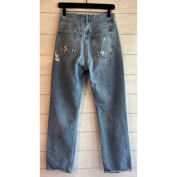 AGOLDE 90's Mid Rise Loose Fit Jeans in Fall Out Size 24 - Picture 10 of 12